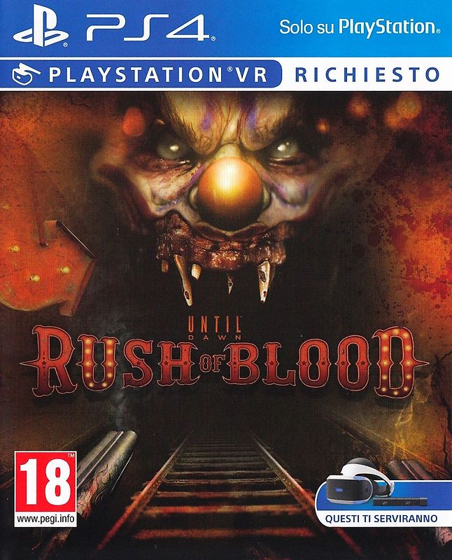Until Dawn: Rush of Blood [PSVR erforderlich, IT Import] PlayStation 4