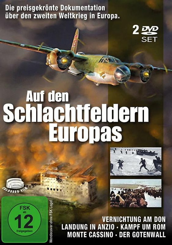 Auf den Schlachtfeldern Europas [2 DVDs] DVD