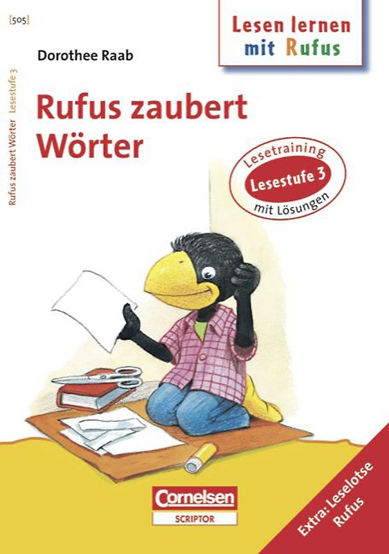 Dorothee Raab - Lesen lernen mit Rufus / Lesestufe 3 - Rufus zaubert Wörter