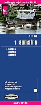 Reise Know-How Landkarte Sumatra (1:1.100.000) - Indonesien 1