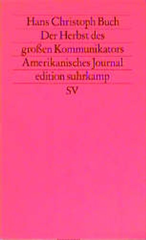 New York, Herbst 1984