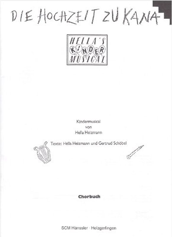 Die Hochzeit zu Kana - Chorpartitur