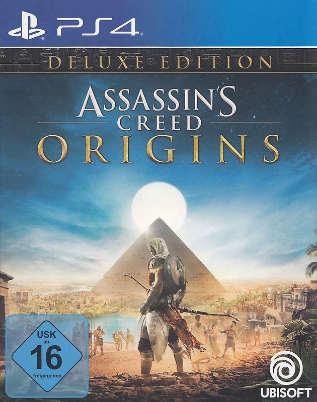 Assassin's Creed Origins [Deluxe Edition, inkl Soundtrack & Karte] PlayStation 4
