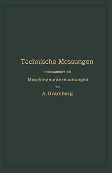 Technische Messungen insbesondere bei Maschinenuntersuchungen