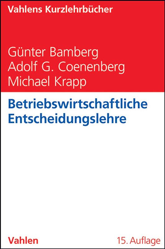Betriebswirtschaftliche Entscheidungslehre