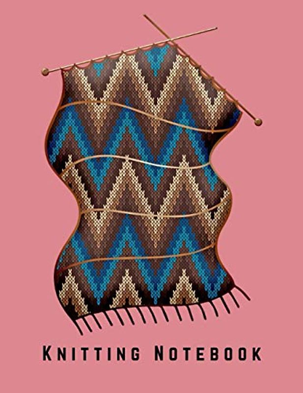 Knitting Notebook: Project planner to organize your ideas, patterns and designs – with knitters graph paper