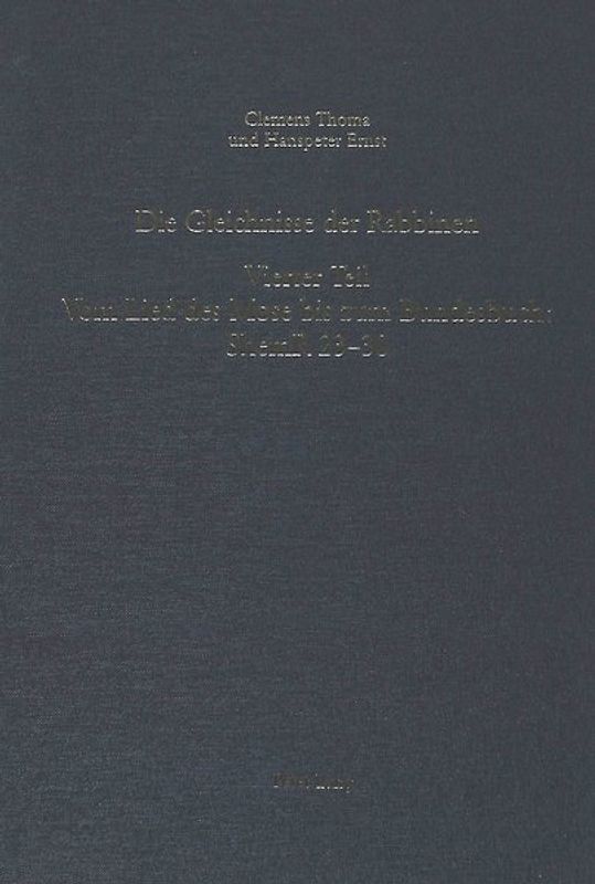 Die Gleichnisse der Rabbinen