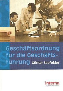 Geschäftsordnung für die Geschäftsführung