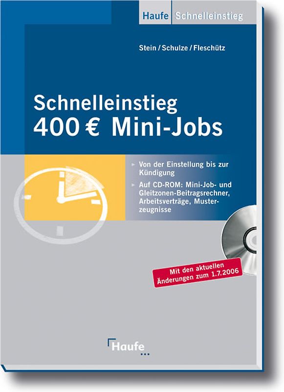 Haufe Schnelleinstieg 400 € Mini-Jobs