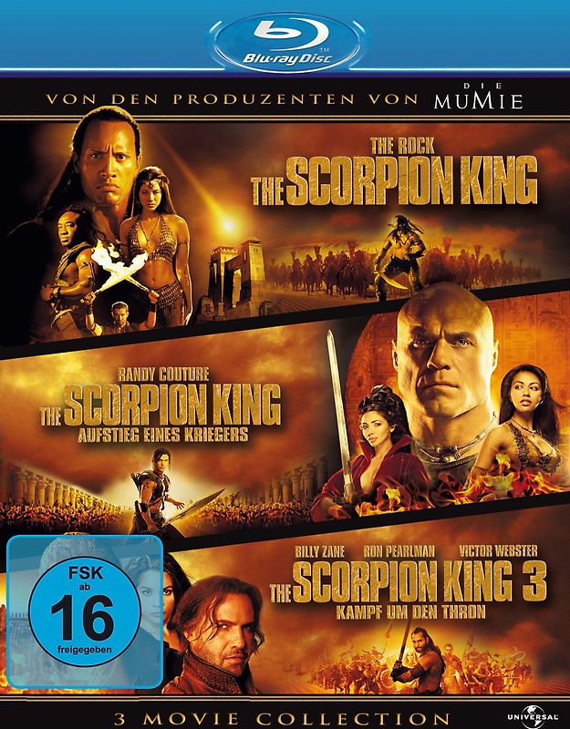 The Scorpion King 1-3 Blu-ray Disc
