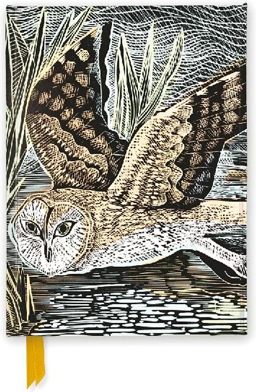 Angela Harding: Marsh Owl (Foiled Journal)