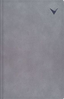 Nbla, Biblia de Estudio, Interior a DOS Colores, Leathersoft, Gris, Comfort Print
