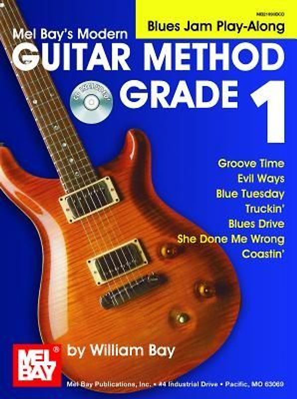 Modern Guitar Method Grade 1: Blues Jam Play-Along