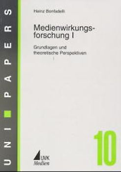 Medienwirkungsforschung I