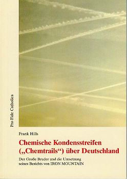Chemische Kondensstreifen ("Chemtrails") über Deutschland