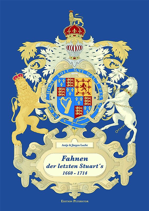 Fahnen der letzten Stuart´s 1660 - 1714