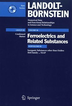 Inorganic substances other than oxides. SbSI family...TAAP