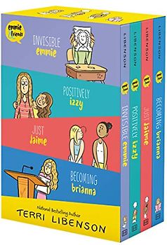 Emmie & Friends 4-Book Box Set: Invisible Emmie, Positively Izzy, Just Jaime, Becoming Brianna
