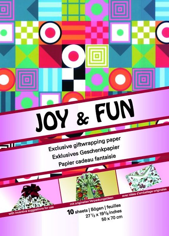 Joy & Fun. Exklusives Geschenkpapier