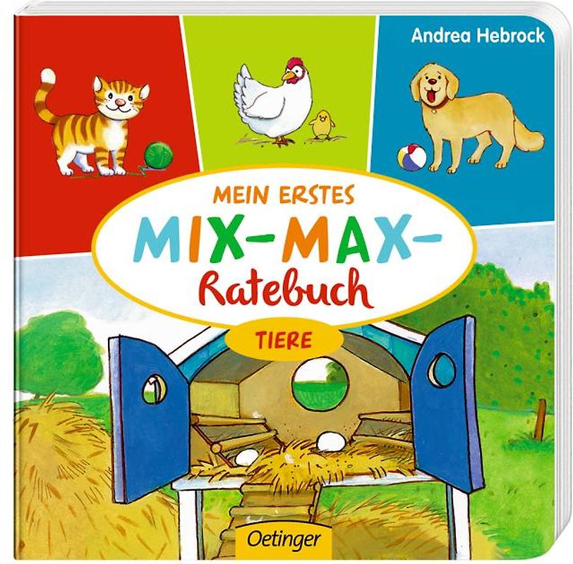 Mein erstes Mix-Max-Ratebuch Tiere