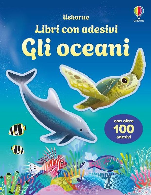 Gli oceani. Con adesivi