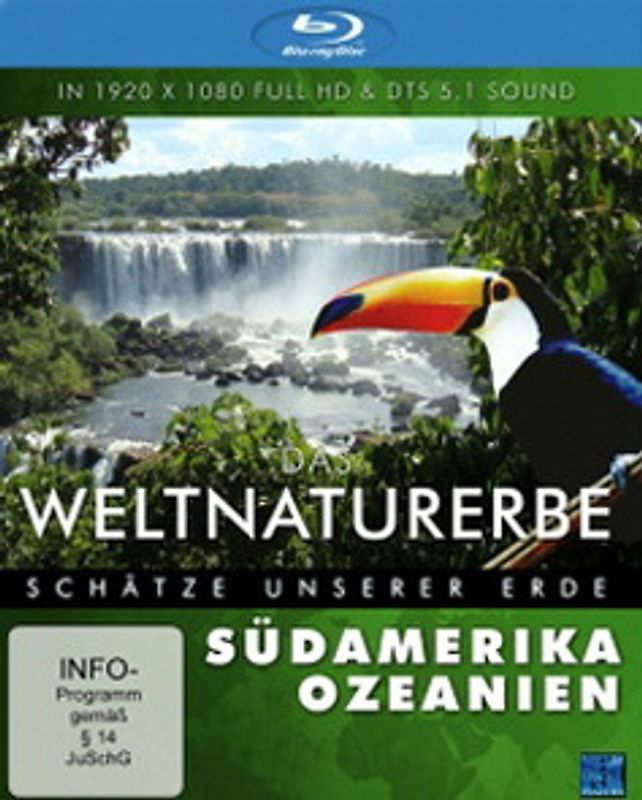 Das Weltnaturerbe - Schätze unserer Erde - Südamerika/Ozeanien Blu-ray Disc