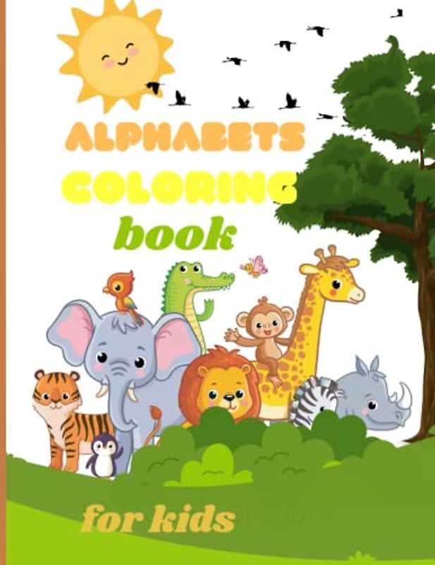 Alphabets coloring for kids