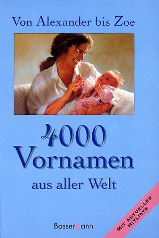 4000 Vornamen aus aller Welt. Von Alexander bis Zoe