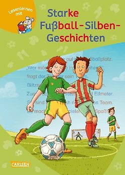 LESEMAUS zum Lesenlernen Sammelbände: Starke Fußball-Silben-Geschichten