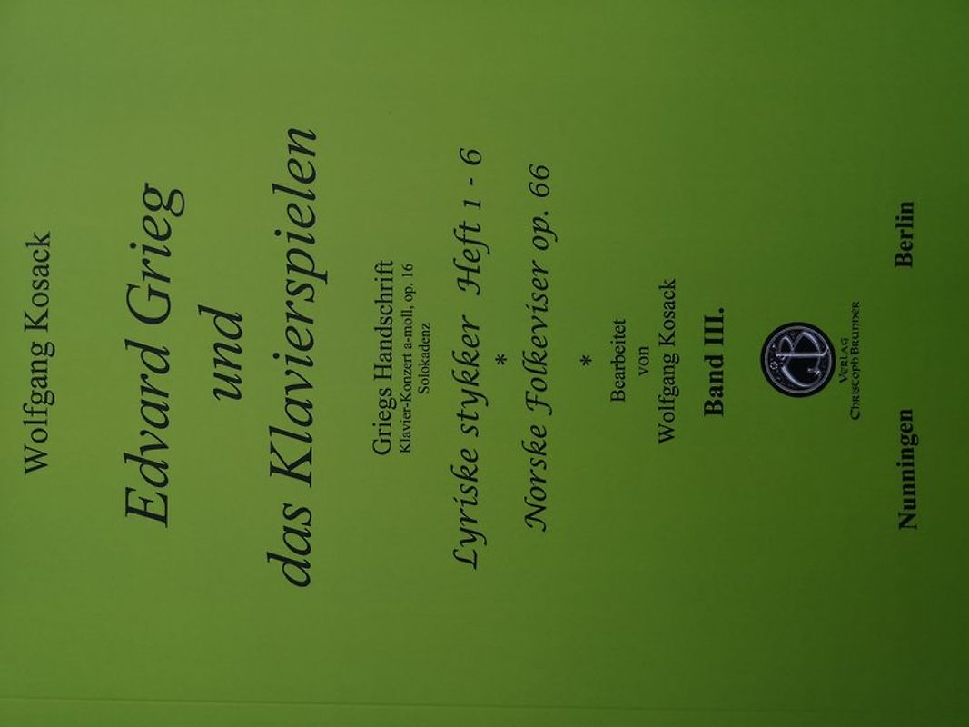 Edvard und das Klavierspielen Band III.