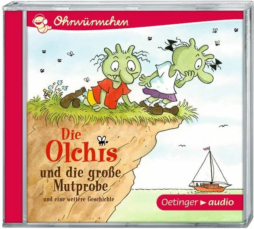 Die Olchis und die große Mutprobe und eine weitere Geschichte