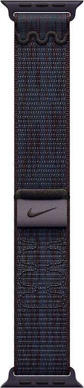 Apple Watch 42 mm Boucle Sport Nike noir/bleu