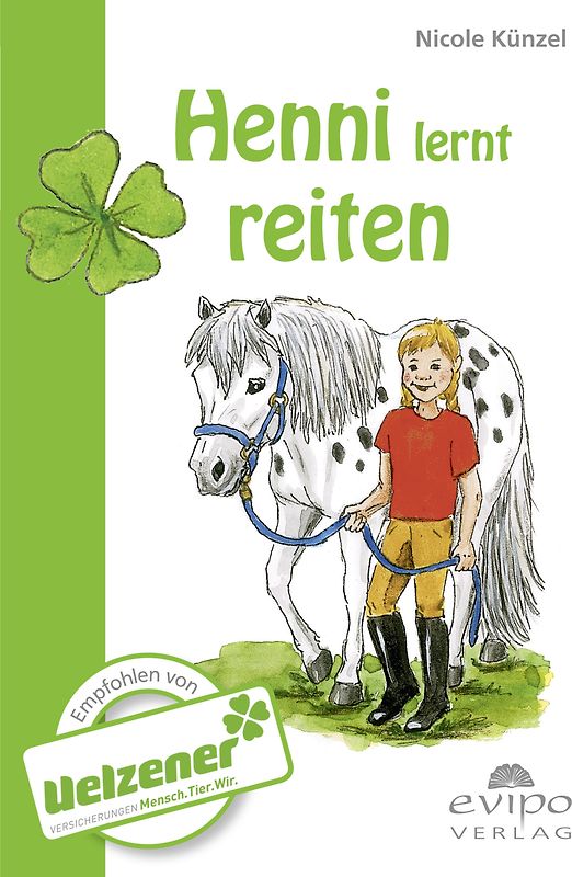 Henni lernt reiten