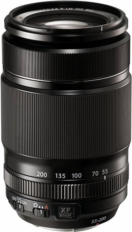 Fujifilm X 55-200 mm F3.5-4.8 LM OIS R 62 mm Objectif (adapté à Fujifilm X) noir