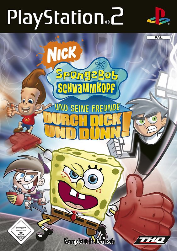 SpongeBob Schwammkopf und seine Freunde: Durch dick und dünn! PlayStation 2