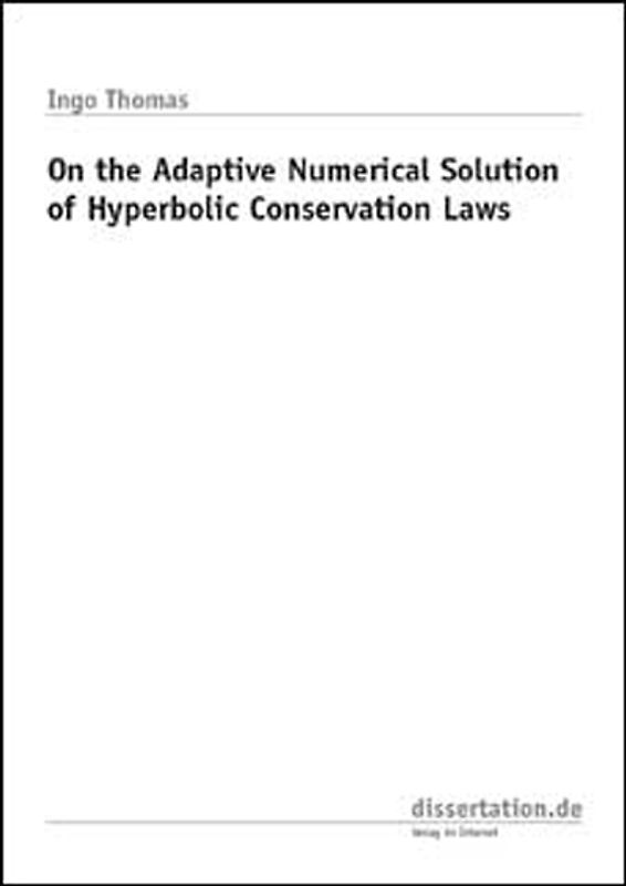 On the Adaptive Numerical Solution of Hyperbolic Conservation Laws