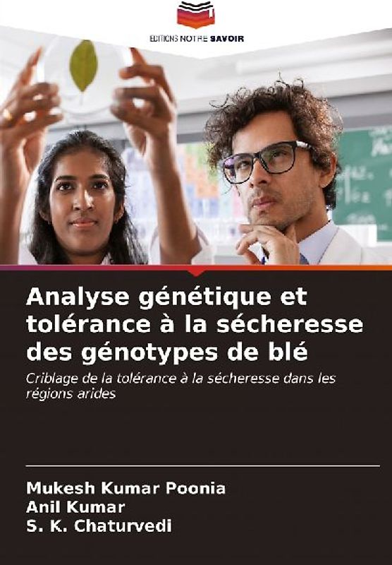 Analyse génétique et tolérance à la sécheresse des génotypes de blé