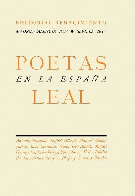 Poetas en la España leal