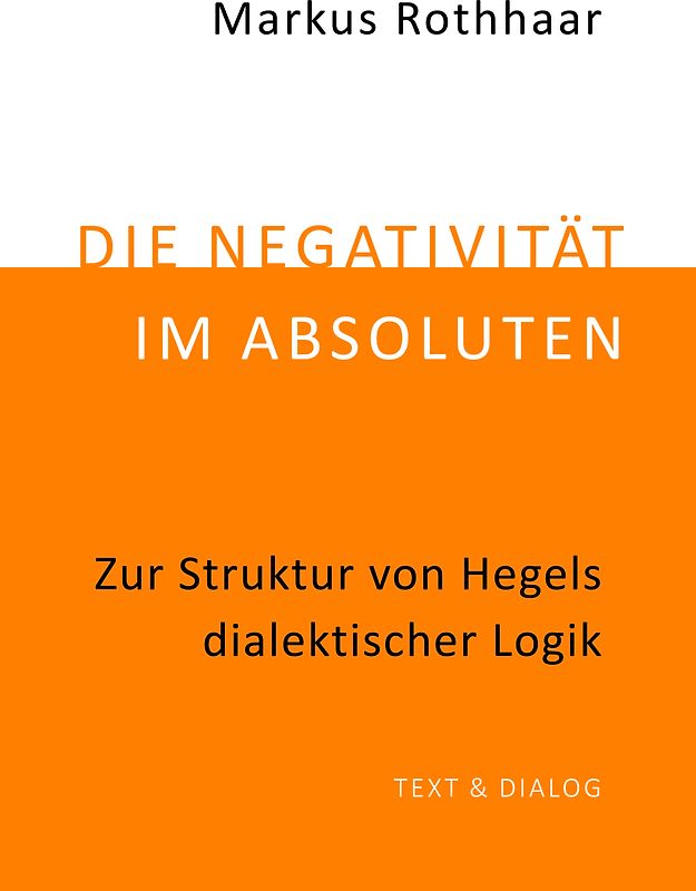 Die Negativität im Absoluten