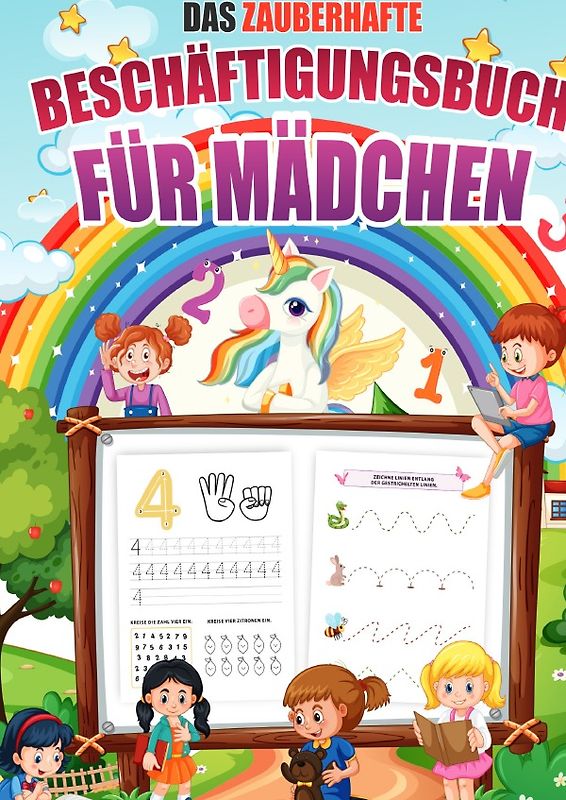 Das zauberhafte Beschäftigungsbuch für Mädchen