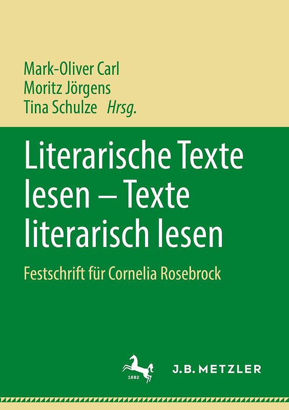 Literarische Texte lesen – Texte literarisch lesen