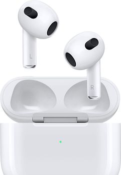 Apple AirPods [3ème génération, avec boitier lightning] blanc