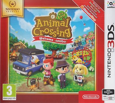 Animal Crossing: New Leaf - Welcome amiibo [Nintendo Selects, CH Import] Nintendo 3DS