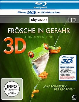 Frösche in Gefahr 3D - Thin Green Line [SKY VISION, inkl. 2D Version] 3D Blu-ray Disc