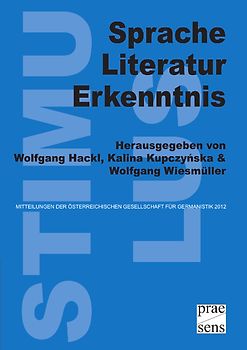 Sprache – Literatur – Erkenntnis