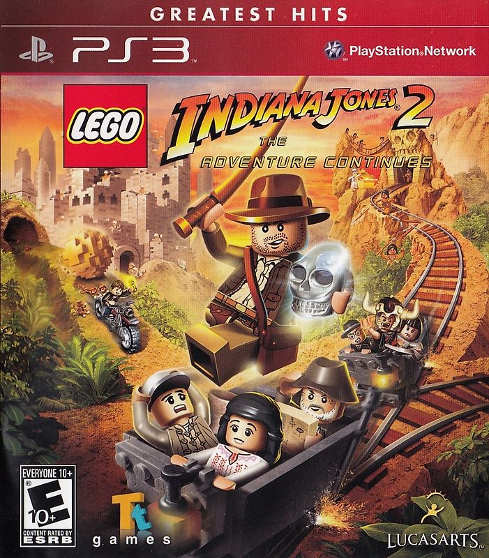 Lego Indiana Jones 2: The Adventure Continues [Greatest Hits, Internationale Version] PlayStation 3