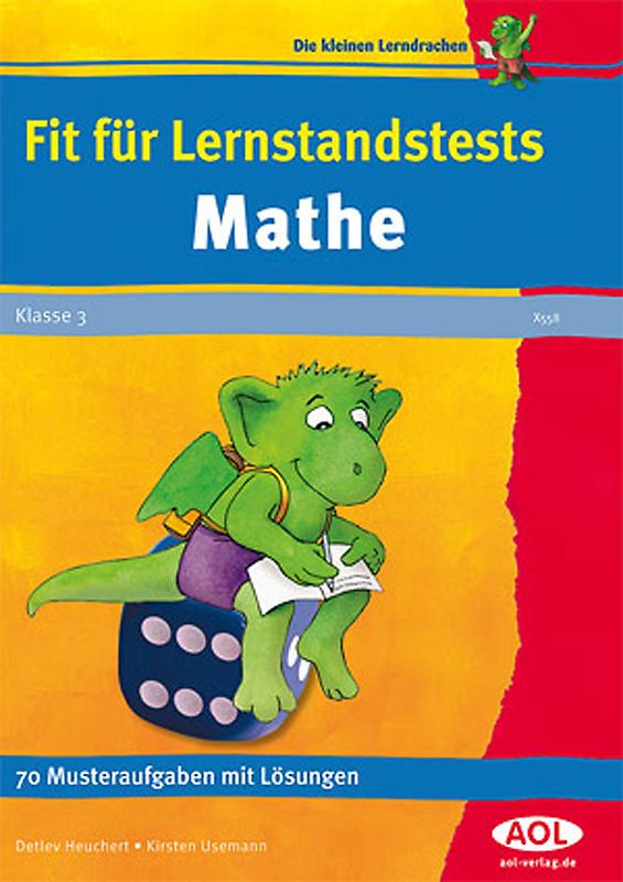 Fit für Lernstandstests: Mathe. 70 Musteraufgaben mit Lösungen (3. Klasse)