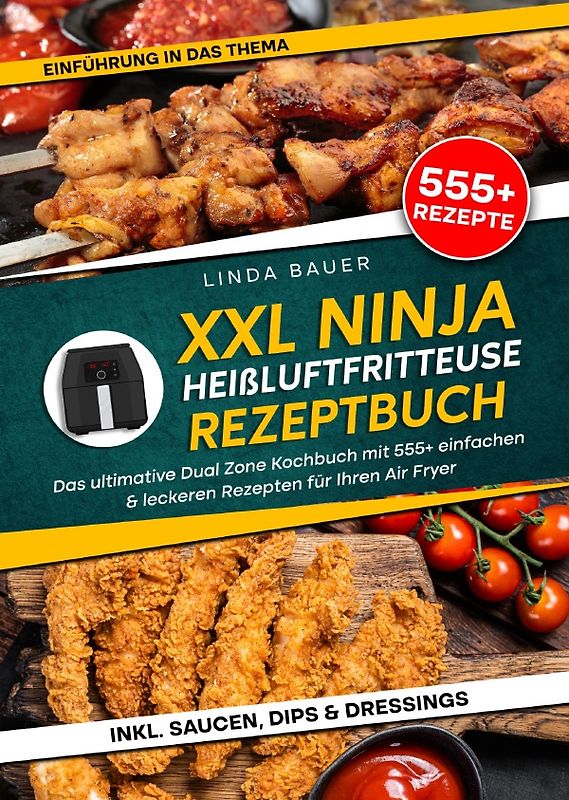 XXL Ninja Heißluftfritteuse Rezeptbuch