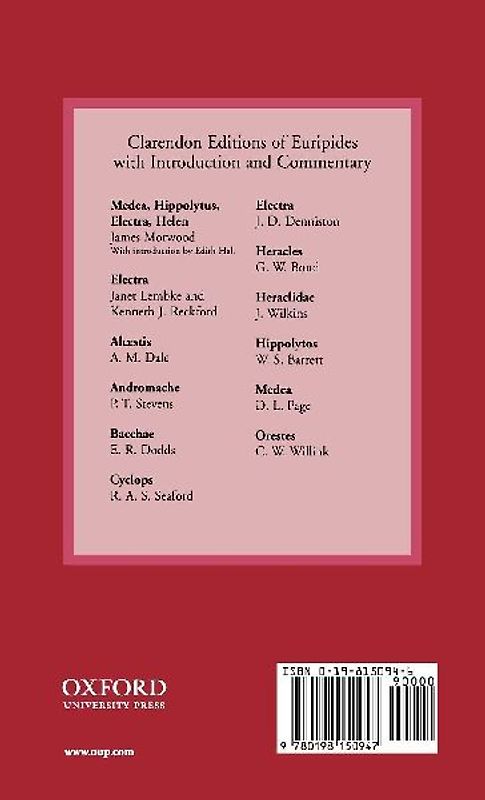 Iphigenia Among the Taurians, Bacchae, Iphigenia at Aulis, Rhesus