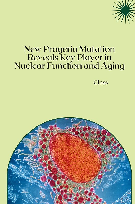 New Progeria Mutation Reveals Key Player in Nuclear Function and Aging